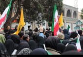 سیل خروشان مردم قزوین در راهپیمایی روز قدس 1404
