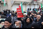 سیل خروشان مردم قزوین در راهپیمایی روز قدس 1404