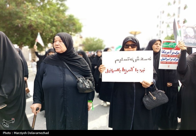 اخبار بندرلنگه , راهپیمایی روز قدس , 