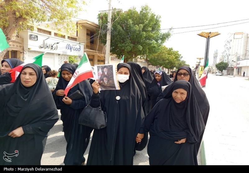 اخبار بندرلنگه , راهپیمایی روز قدس , 