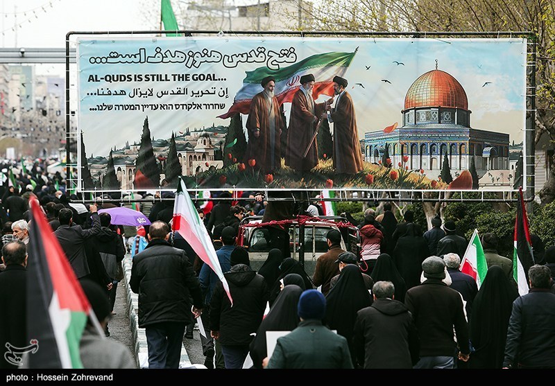 مشاركة كبار المسؤولين الايرانيين في مسيرات يوم القدس العالمي
