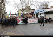 راهپیمایی روز قدس در رودسر - گیلان