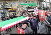 راهپیمایی روز قدس در رودسر - گیلان