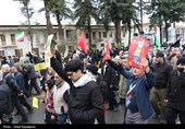 راهپیمایی روز قدس در رودسر - گیلان