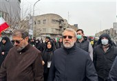 لاریجانی : کلما تکاثفت الضغوط ازداد الشعب الایرانی قوة وصلابة