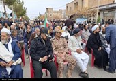 راهپیمایی روز قدس در شهرستان مرزی درمیان