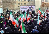 پیکر شهید رضا رحیمی در چهارباغ تشییع شد