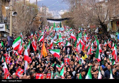 في تحدٍ للقصف الأمريكي والإسرائيلي.. الإيرانيون يحيون يوم القدس العالمي