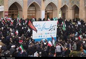 حضور تاریخی مردم قزوین در نماز جمعه روز قدس