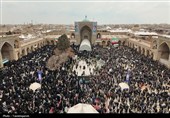 حضور تاریخی مردم قزوین در نماز جمعه روز قدس