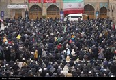 حضور تاریخی مردم قزوین در نماز جمعه روز قدس