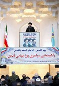 نماز جمعه تاریخی گرگان در روز قدس