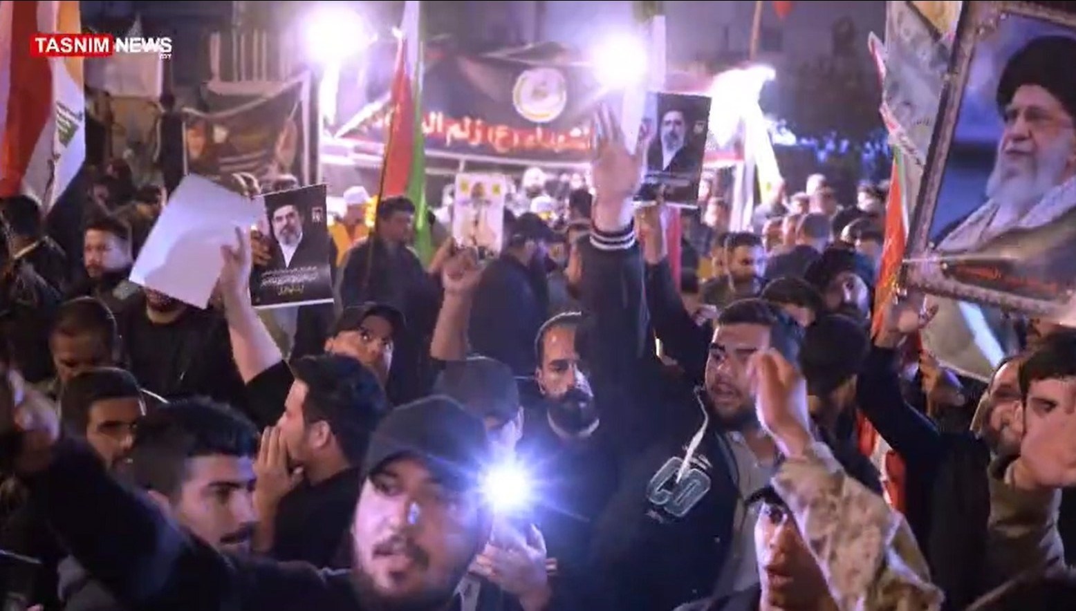 کشور عراق , بغداد , روز قدس , فلسطین , جنگ آمریکا و رژیم صهیونیستی علیه ایران , 