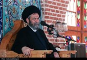 گزارش تصویری سخنرانی آیت الله سید حسن عاملی در ظهر روز بیست و چهارم ماه مبارک رمضان