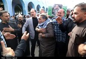 تشییع پیکر شهدای حملات آمریکایی صهیونی در اهواز