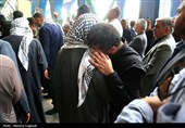 تشییع پیکر شهدای حملات آمریکایی صهیونی در اهواز