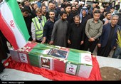 تشییع پیکر شهدای حملات آمریکایی صهیونی در اهواز