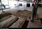 تشییع پیکر شهدای حملات آمریکایی صهیونی در اهواز