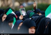 اجتماع بیعت دانشگاهیان بجنورد با حضرت آیت الله سید مجتبی خامنه ای