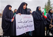 اجتماع بیعت دانشگاهیان بجنورد با حضرت آیت الله سید مجتبی خامنه ای