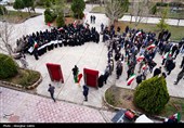 اجتماع بیعت دانشگاهیان بجنورد با حضرت آیت الله سید مجتبی خامنه ای