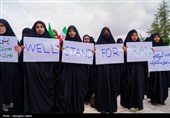 اجتماع بیعت دانشگاهیان بجنورد با حضرت آیت الله سید مجتبی خامنه ای