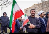 اجتماع بیعت دانشگاهیان بجنورد با حضرت آیت الله سید مجتبی خامنه ای