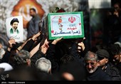 تشییع پیکر سردار شهید داود عسگری، به همراه همسر، دو فرزند پسر، دختر و سه تن از نوادگان خود، در حمله ناجوانمردانه آمریکایی_صهیونی به شهادت رسیدند در بهشت زهرا (س)