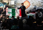 تشییع پیکر سردار شهید داود عسگری، به همراه همسر، دو فرزند پسر، دختر و سه تن از نوادگان خود، در حمله ناجوانمردانه آمریکایی_صهیونی به شهادت رسیدند در بهشت زهرا (س)