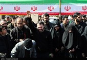 تشییع پیکر سردار شهید داود عسگری، به همراه همسر، دو فرزند پسر، دختر و سه تن از نوادگان خود، در حمله ناجوانمردانه آمریکایی_صهیونی به شهادت رسیدند در قطعه 24 گلزار شهدای بهشت زهرا (س)