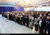 تشییع پیکر بهرام حسینی مطلق جانشین معاون عملیات ستاد کل نیروهای مسلح در قطعه 24 گلزار شهدای بهشت زهرا (س)