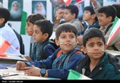 اجتماع بزرگ دانش‌آموزان کرمانی مقابل دفتر کمیساریای سازمان ملل متحد
