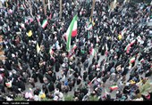 اجتماع بزرگ دانش‌آموزان کرمانی مقابل دفتر کمیساریای سازمان ملل متحد