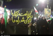 راهپیمایی شبانه مردم بوشهر در اعتراض به عملکرد سازمان ملل