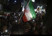 راهپیمایی شبانه مردم بوشهر در اعتراض به عملکرد سازمان ملل