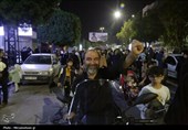 راهپیمایی شبانه مردم بوشهر در اعتراض به عملکرد سازمان ملل