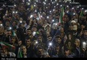 راهپیمایی شبانه مردم بوشهر در اعتراض به عملکرد سازمان ملل