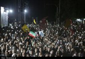 راهپیمایی شبانه مردم بوشهر در اعتراض به عملکرد سازمان ملل