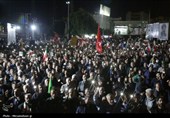 راهپیمایی شبانه مردم بوشهر در اعتراض به عملکرد سازمان ملل