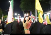 راهپیمایی شبانه مردم بوشهر در اعتراض به عملکرد سازمان ملل