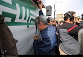 تشییع پیکر شهدای حملات آمریکایی صهیونی در همدان