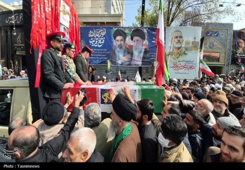 تشییع شهدا , شهادت , خراسان رضوی , اخبار استان خراسان رضوی , اخبار مشهد , مشهد مقدس , جنگ آمریکا و رژیم صهیونیستی علیه ایران , 