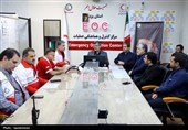 بازدید استاندار یزد از انتقال خون و هلال احمر استان