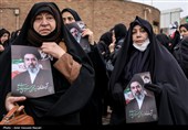 تشییع پیکرمطهرشهید محمد عزیزی - قزوین