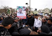 تشییع پیکرمطهرشهید محمد عزیزی - قزوین