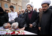 تشییع پیکرمطهرشهید محمد عزیزی - قزوین