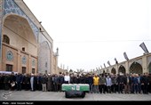 تشییع پیکرمطهرشهید محمد عزیزی - قزوین