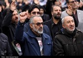 تشییع پیکرمطهرشهید محمد عزیزی - قزوین