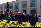 مراسم تشییع پیکر مطهر سرلشکر شهید محمد شیرازی- مشهد