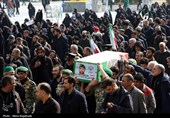 مراسم تشییع پیکر مطهر سرلشکر شهید محمد شیرازی- مشهد